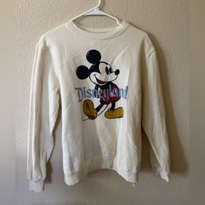 Disney Cream Mickey Mouse Sweater